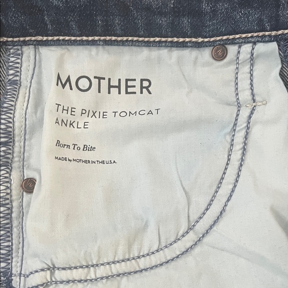 Mother Superior The Pixie Tomcat ankle jeans - Picture 4 of 5